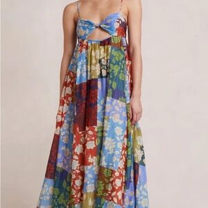 Bec & Bridge Woodstock floral colorblock Maxi
Dress Size 2